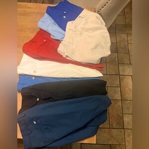 Sold—-Lot of 8 Peter Millar Crown Performance Golf Shorts Men's 34.